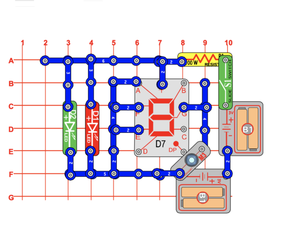 snap circuits design with switch